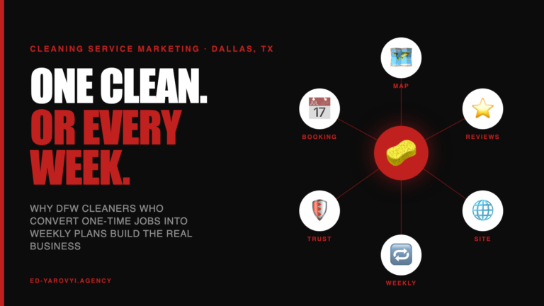 Cleaning Service Marketing Dallas: Real 2026 Channels