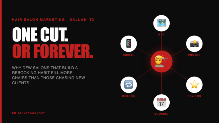 Hair Salon Marketing Dallas: How Salons Stay Booked 2026